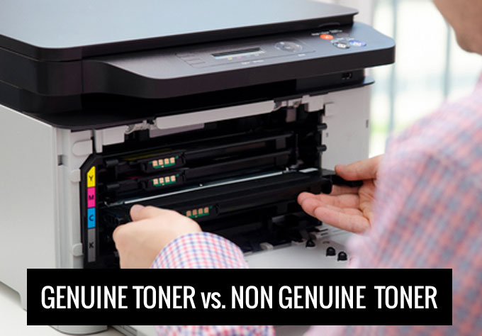 Problems Caused by using Non-Genuine Toner Cartridges Problems Caused by using Non-Genuine Toner Cartridges